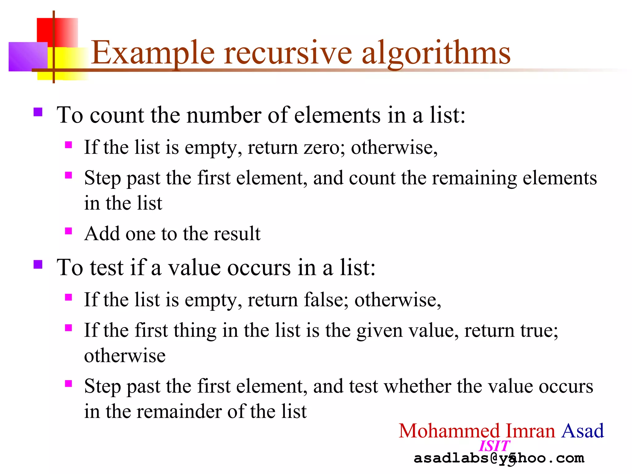 32 algorithm types ppt
