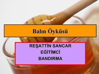 BBaallıınn ÖÖyykküüssüü 
RREEŞŞAATTTTİİNN SSAANNCCAARR 
EEĞĞİİTTİİMMCCİİ 
BBAANNDDIIRRMMAA 
 