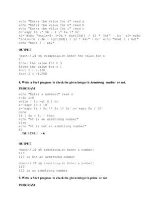 32 shell-programming | DOCX