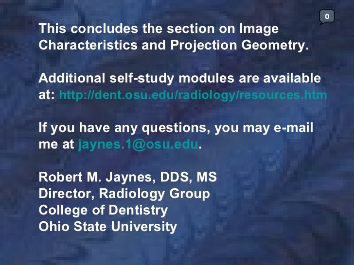 radiologyimagecharacteristics