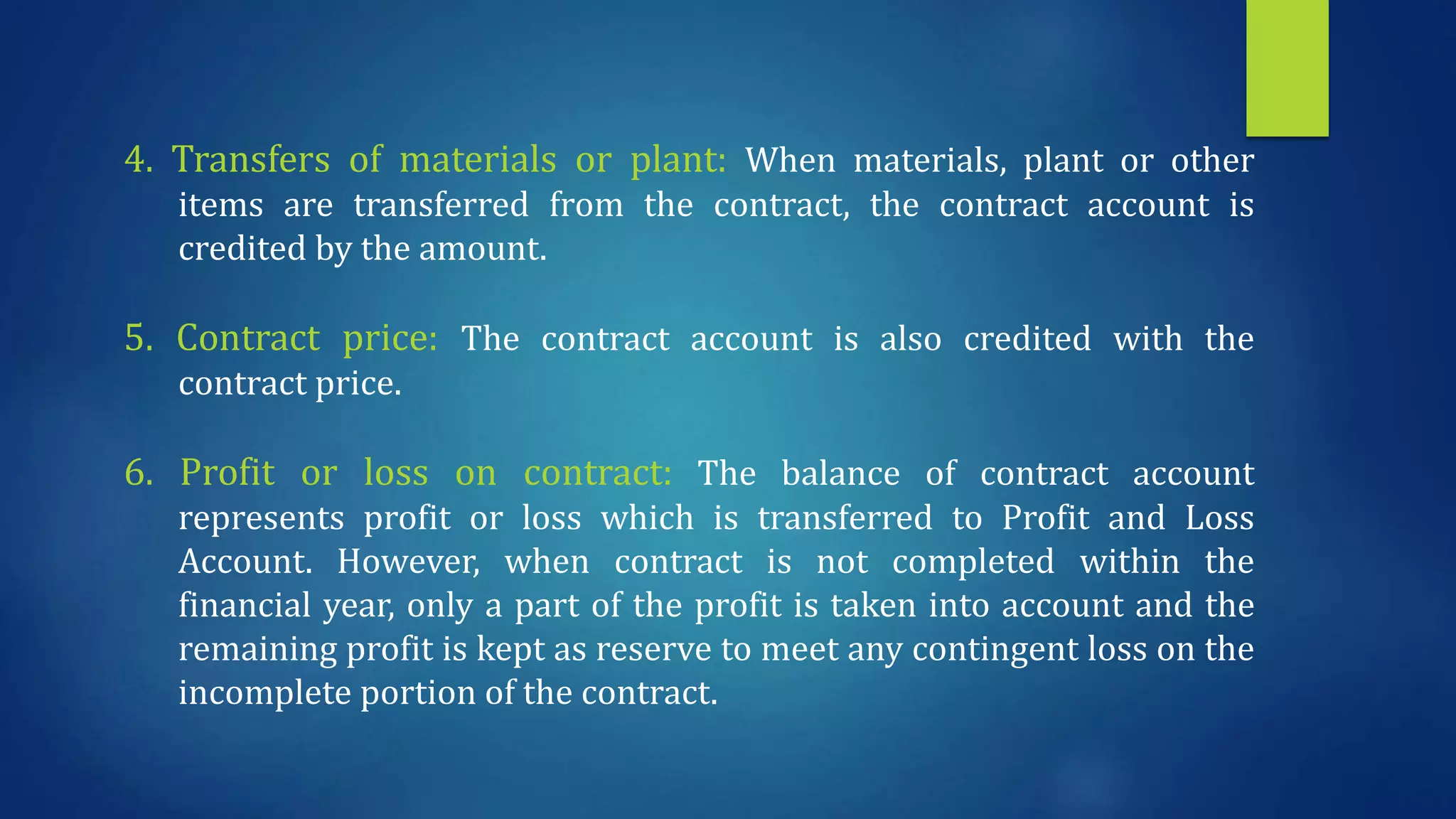Contract Costing | PPTX