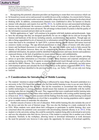Mobile learning initiatives in nursing education | PDF
