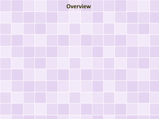 Overview
 