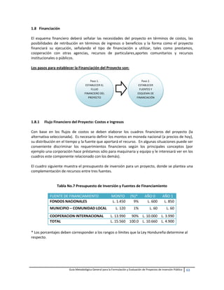 guía metodológica general para proyectos de Inversión Publica | PDF