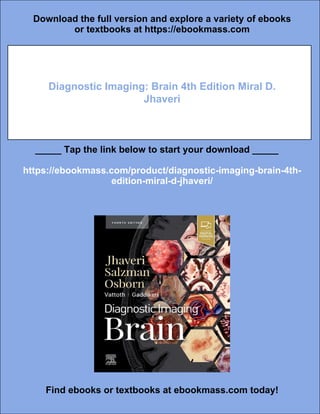 Diagnostic Imaging: Brain 4th Edition Miral D. Jhaveri | PDF