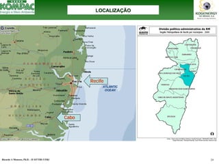 Ricardo A Menezes, Ph.D. - II SITTRS UFRJ 24 
CaboRecifeLOCALIZALOCALIZAÇÇÃOÃO  