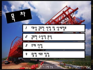 125F  3.5                             M                          D35/3.5    120                                 Grupo 3▼▼▼목  차대상 공모전 선정 및 상세정보1공모전 수상작 분석2주제 선정3촬영 세부 일정4<‘교량 건설’ , 2010년 ‘철의 날’ 사진공모전 대상 수상작 >