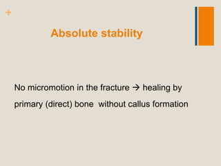 principles of fracture fixation | PPTX