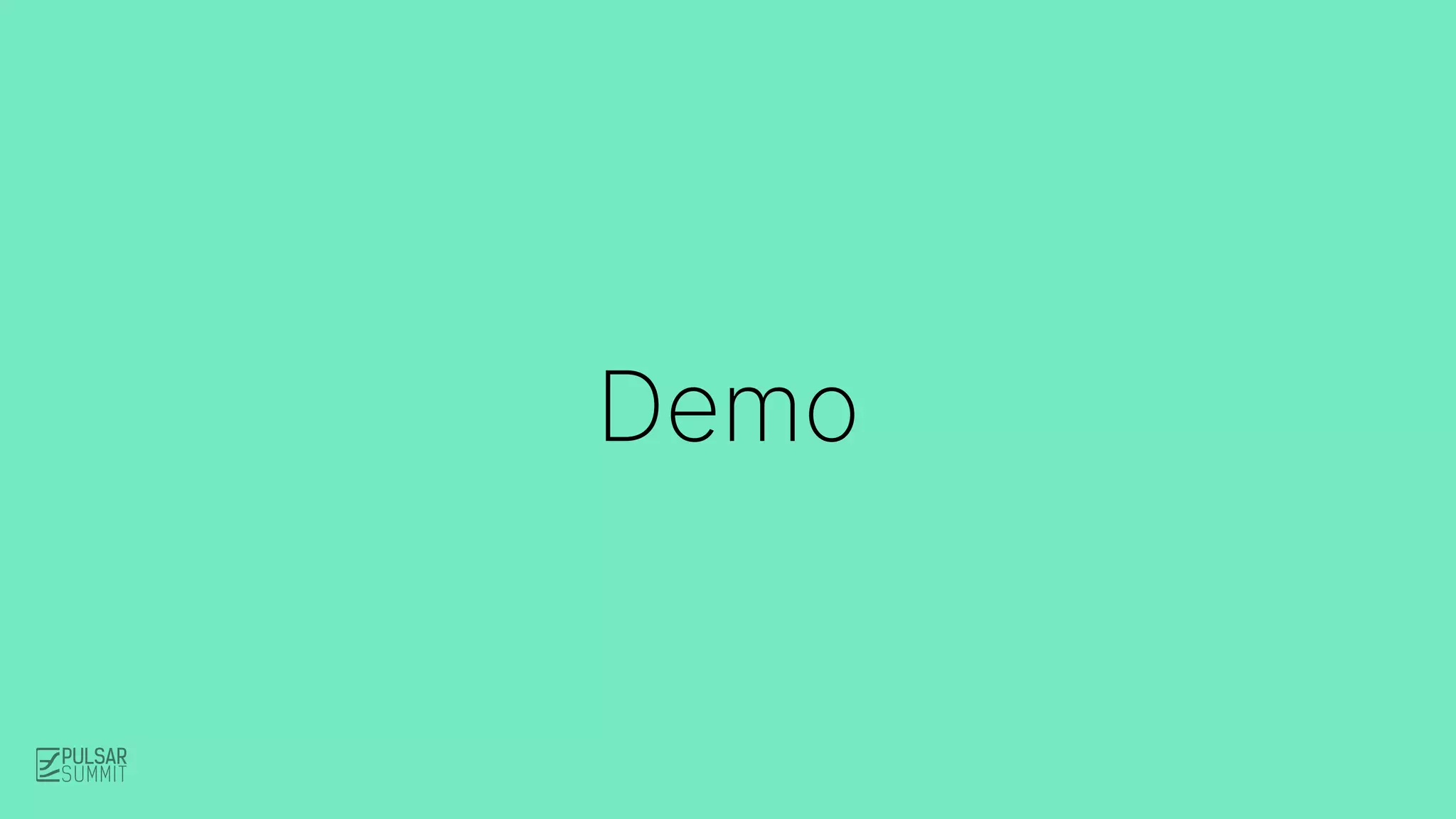 Demo
 
