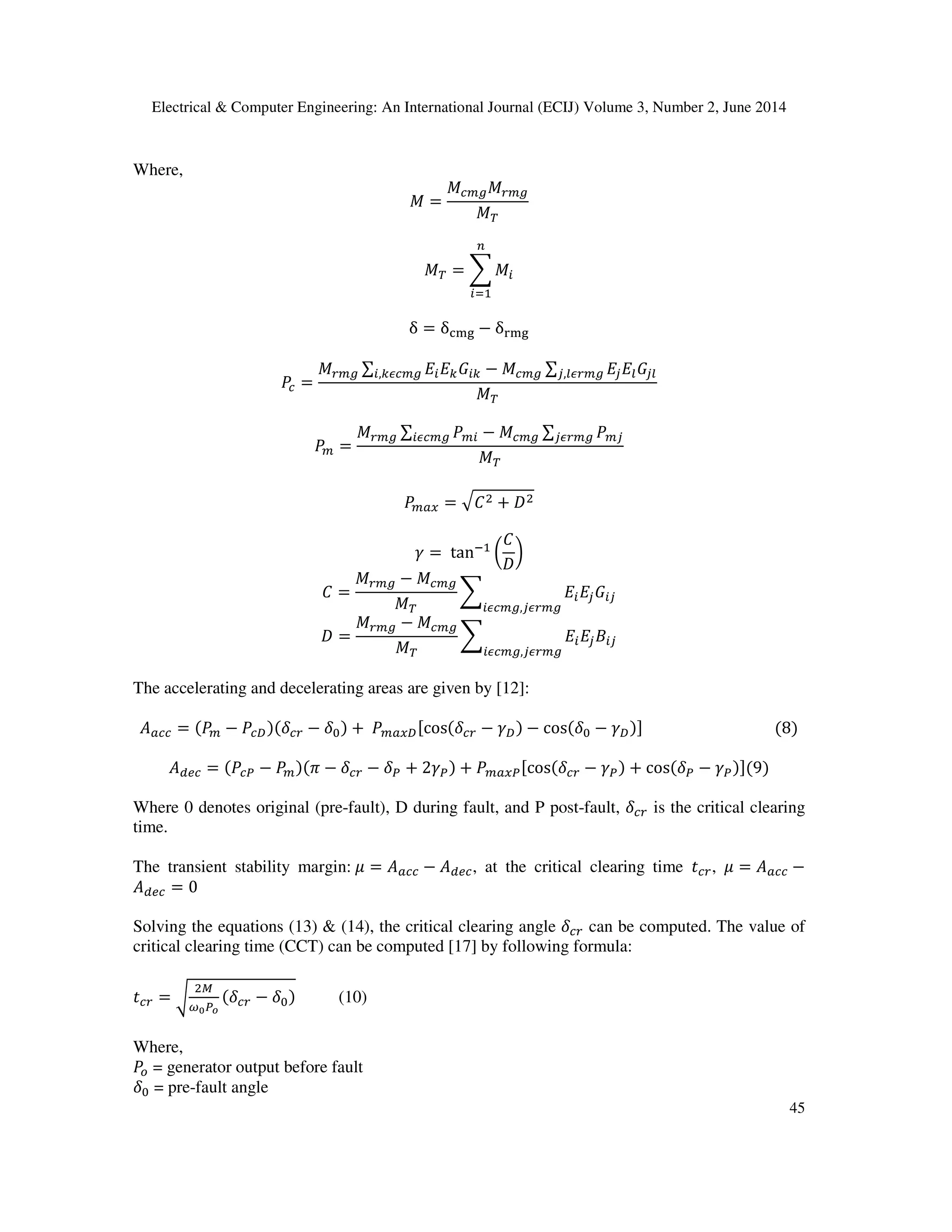 TRANSIENT STABILITY ANALYSIS AND ENHANCEMENT OF IEEE- 9 BUS SYSTEM | PDF