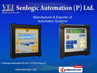 Manufacturer & Exporter of Automation Systems 