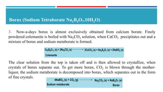 Group iiiA elements and compounds of boron - Fsc. 2ND YEAR CHEMISTRY | PPTX