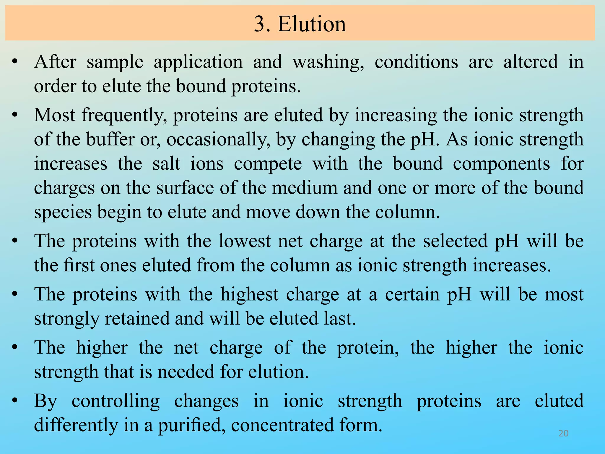 Ion exchange chromatography PPT. | PPTX