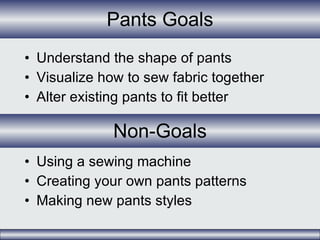 321 Pants Lesson | PPT
