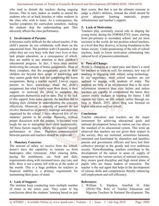 Role of Teachers in Nation Building | PDF