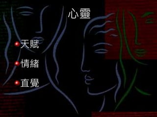 心靈
天賦
情緒
直覺
 