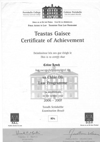 Law award 2007