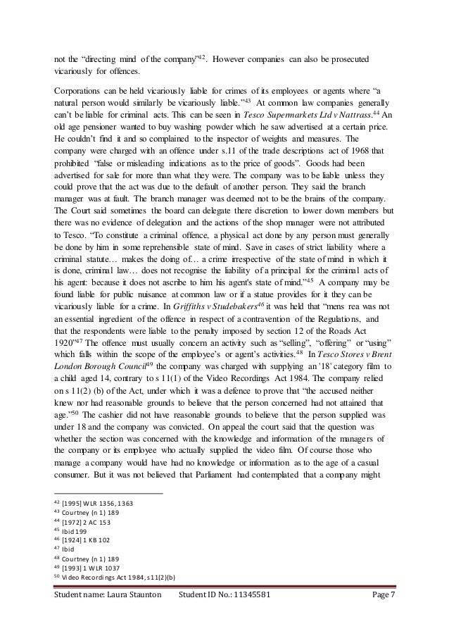 Company law essay