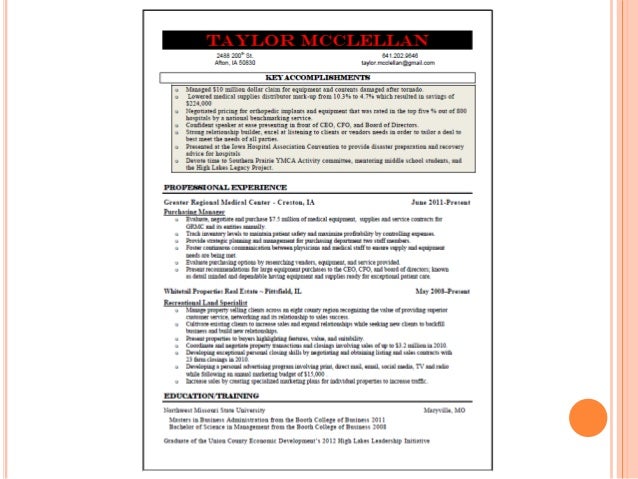 resume revamp