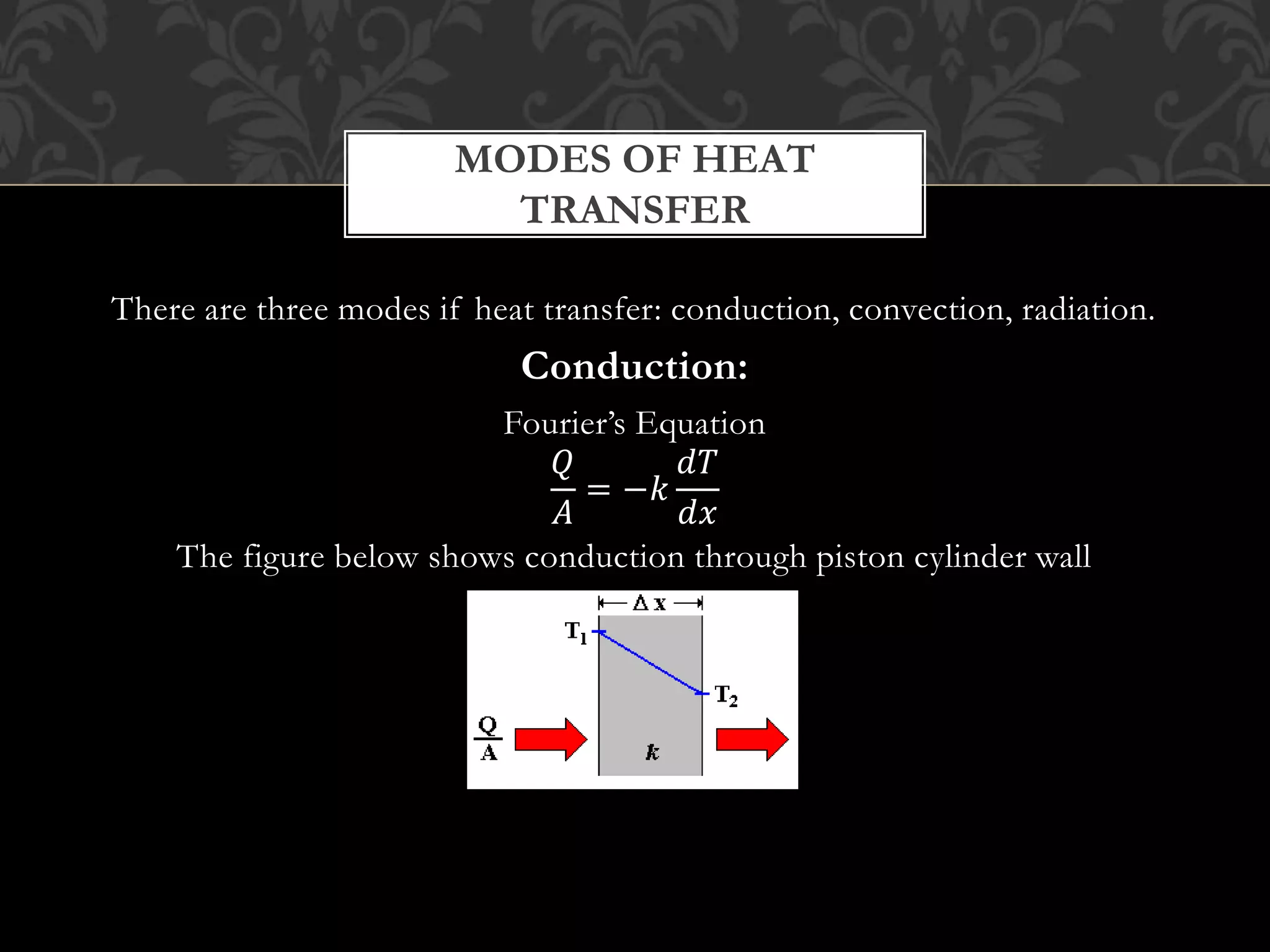 Internal Combustion Engine Heat Transfer Modes | PPT
