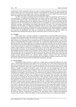 Design of a novel deep network model for spinal cord injury prediction ...