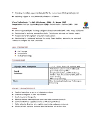 SOURAV NATH - CV (1) | PDF