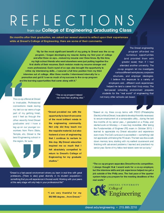 drexel university student quote recruitment flyer 2015 quote flyer