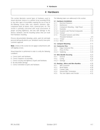 IPC A 610 Acceptability of Electronic Assemblies IPC A 610G Ipc | PDF