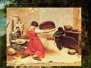 Mulheres peneirando trigo - Gustave Courbet
 
