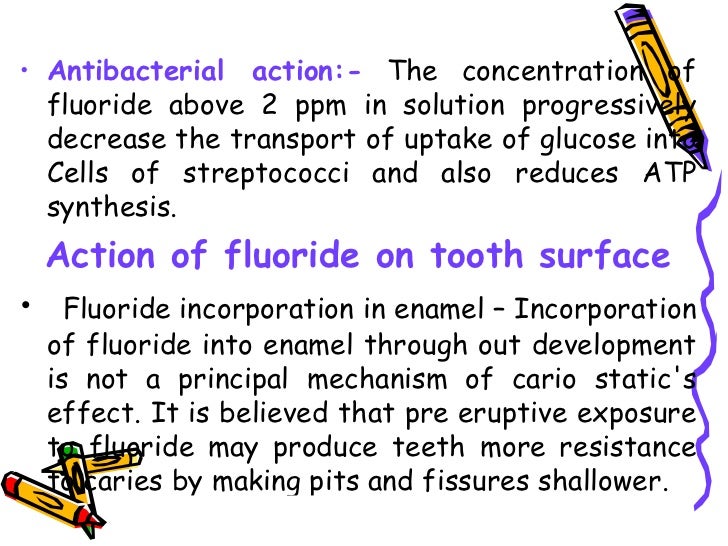 mechanismactionoffluorides pedo