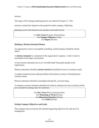 Comprehensive Guide to Marketing Strategy and Company Planning | PDF