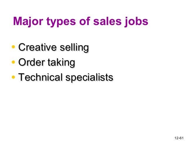 creative sales jobs