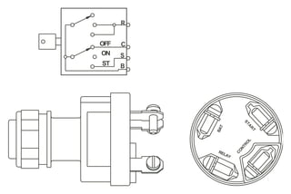 R
C
S
B
ON
OFF
ST
CO
NTRO
L
RELAY
BAT
STA
R
T
 