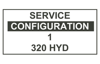SERVICE
CONFIGURATION
15
1300
 