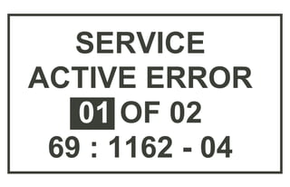 SERVICE
LOGGED ERROR
00 OF 02
TOP
 