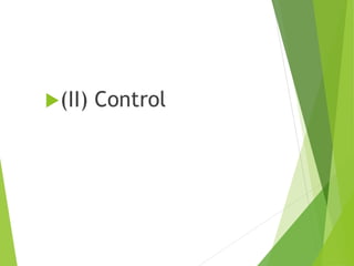 (II) Control
 