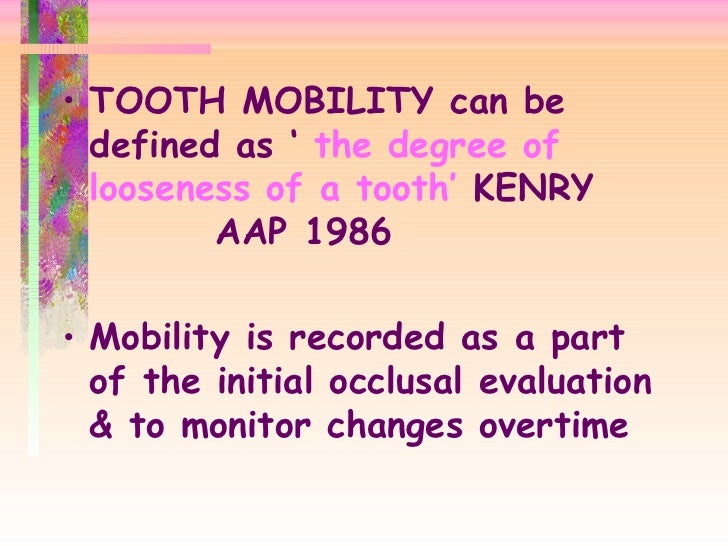 toothmobilitypedo