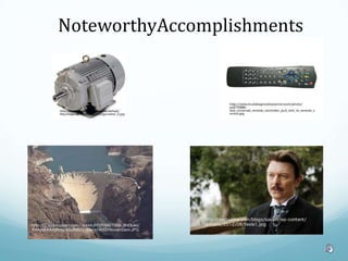 NoteworthyAccomplishments
 