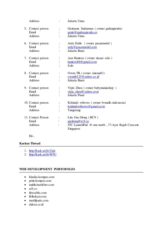 resume plural