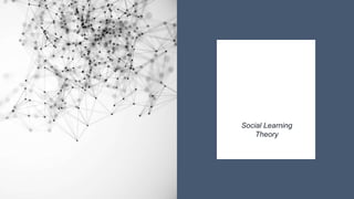 Social Learning
Theory
 