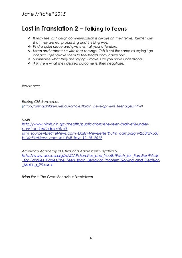 Lost in translation free image