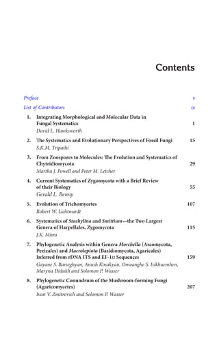 Systematics and evolution of fungi 1st ed Edition J K Misra | PDF