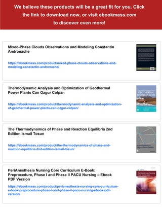 Phase diagrams and thermodynamic modeling of solutions Pelton | PDF