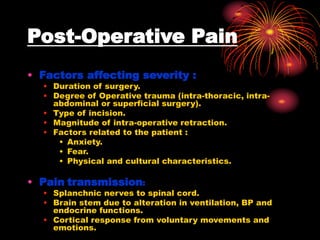 Post Spinal Incision Care post operative care ppt in detail , can download and learn and share | PPT