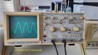 … για να εμφανιστεί η κυματομορφή.