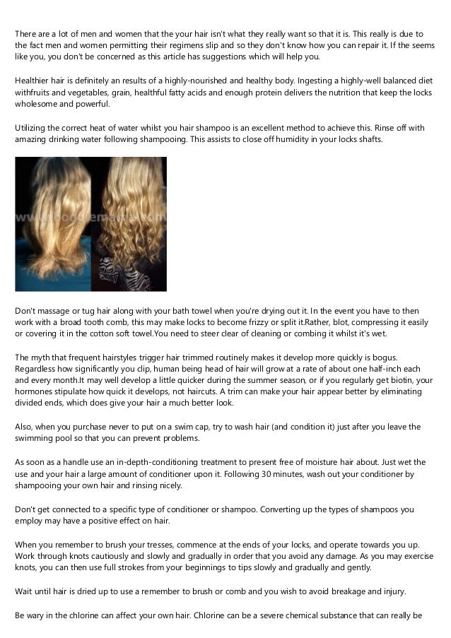 Hair Problems Begin Using These Suggestions For Something New