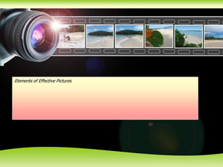 Elements of Effective Pictures
 