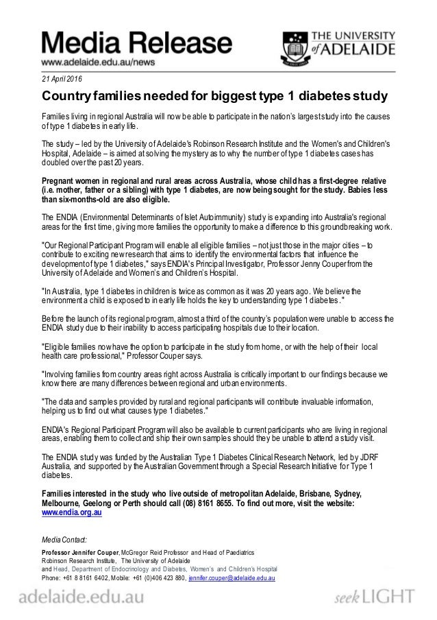 media release example