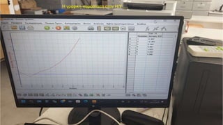 Η γραφική παράσταση στον Η/Υ ….
 