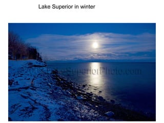 Lake Superior in winter 